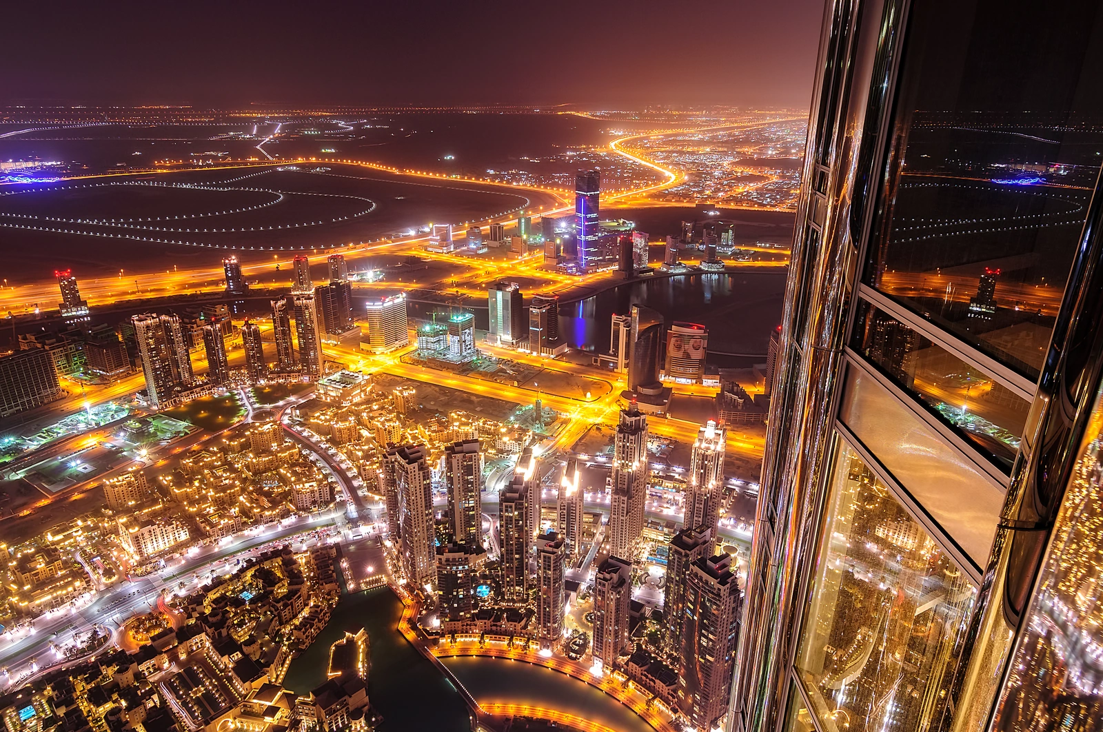 Aerial view of Dubai downtown skyscrapers — cheapest UAE residency visa options