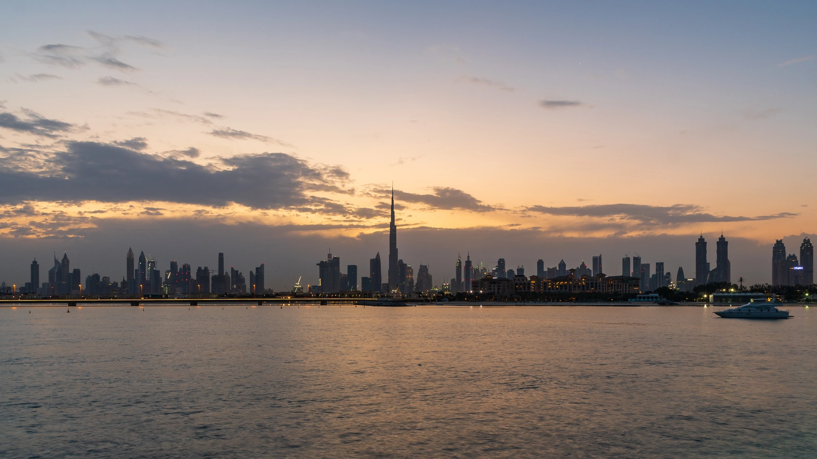 Artistic view of Dubai cityscape — starting a clothing and fashion business in Dubai