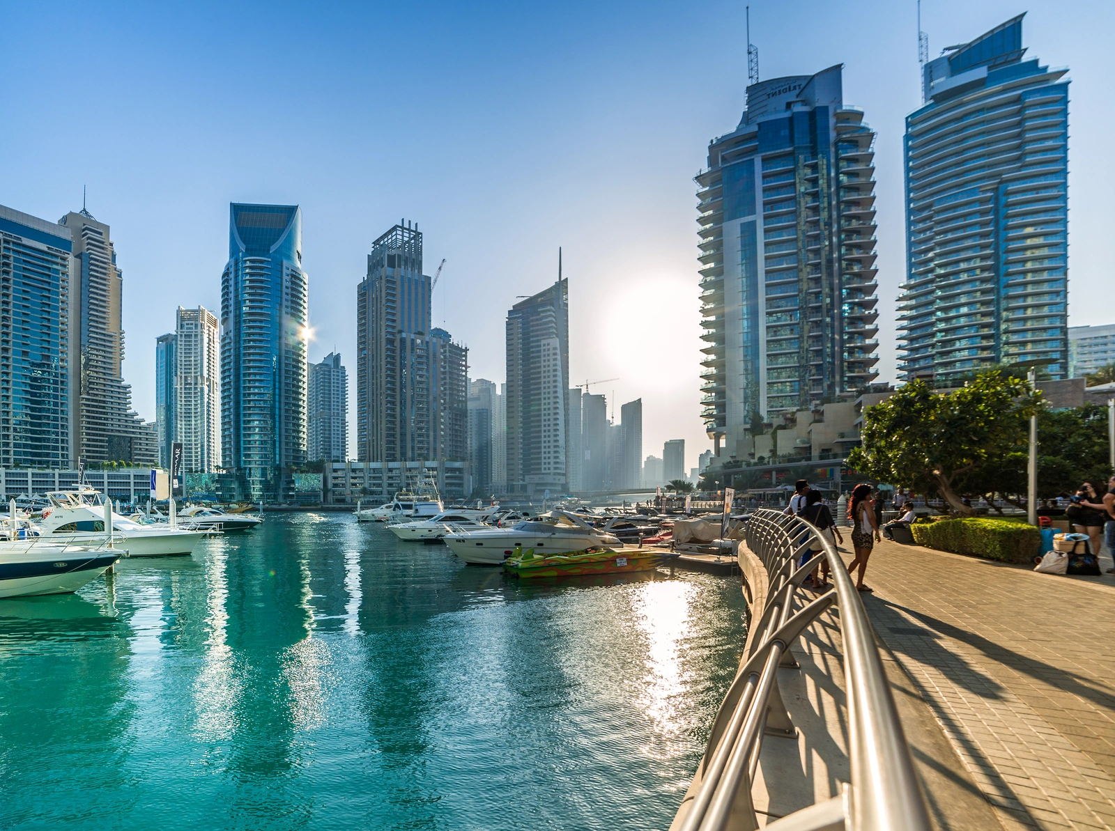 Dubai Marina residential towers by day — how to start a daycare or nursery in Dubai