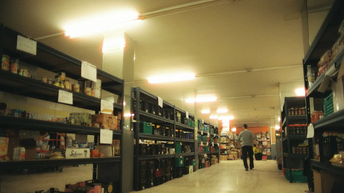 Food trading warehouse and stock in Dubai, UAE