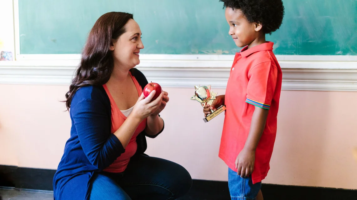 Sensory play equipment and soft flooring in a child development therapy room