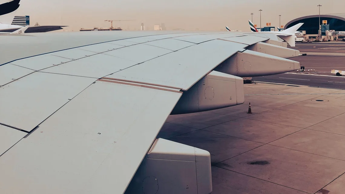 Aircraft at Dubai International Airport, the hub a Dubai travel and tourism agency sells from
