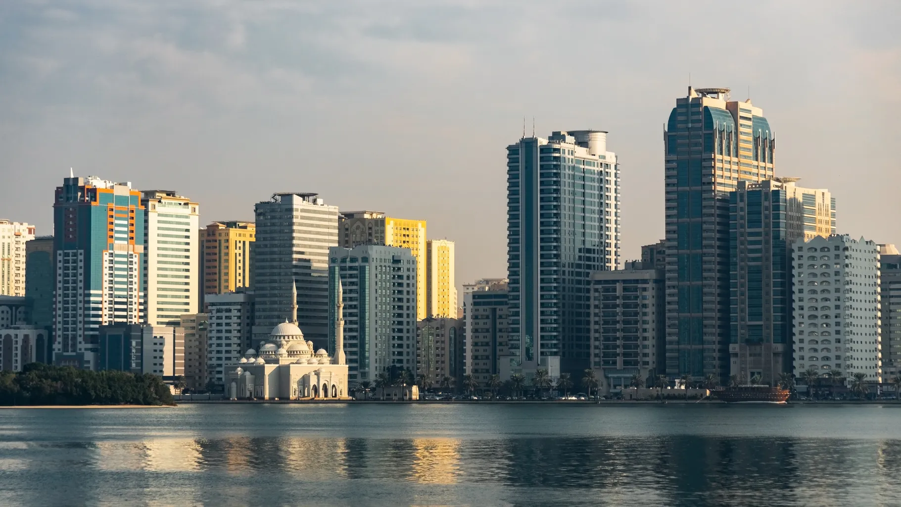 Company formation in Sharjah with modern architecture