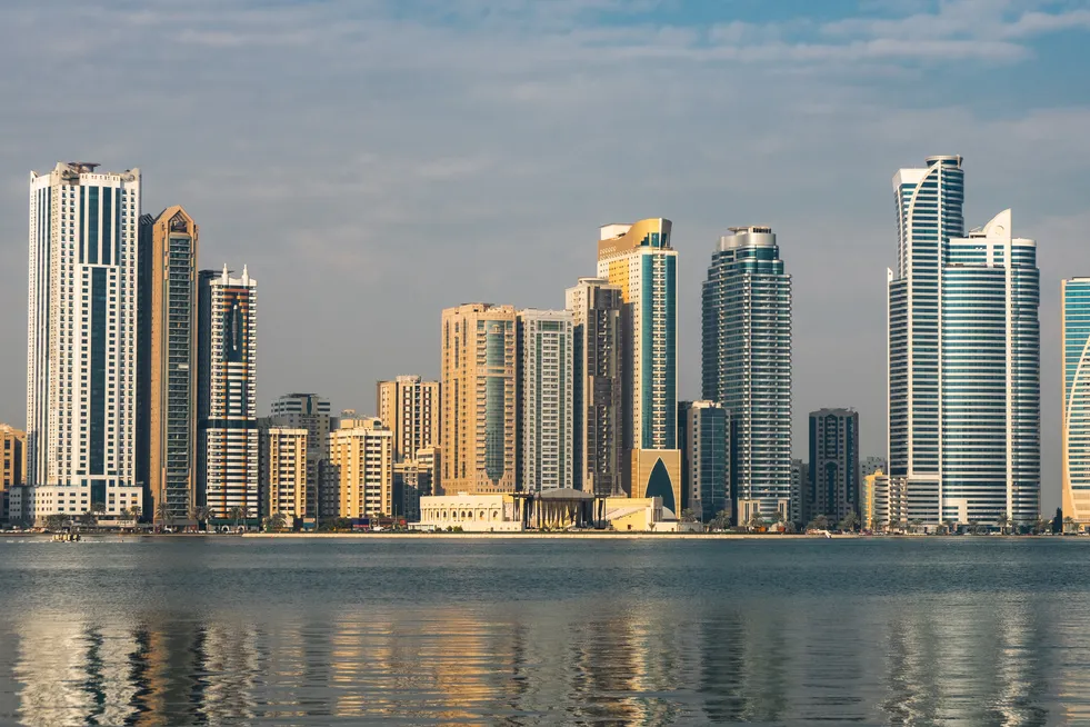 Business setup in Sharjah, UAE with the Sharjah city skyline